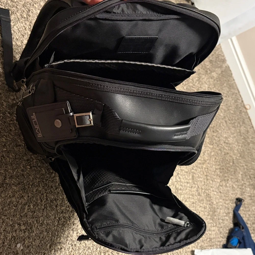 Tumi Alpha Bravo Hedrick Black Backpack